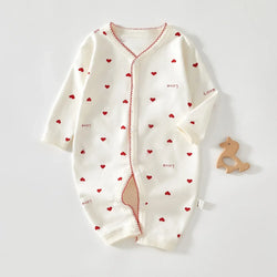 Baby Girls Love Print Romper