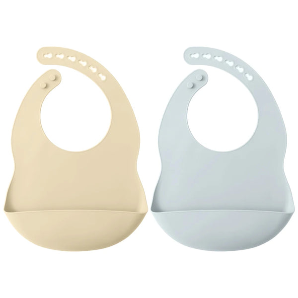 Silicone Baby Bib Set