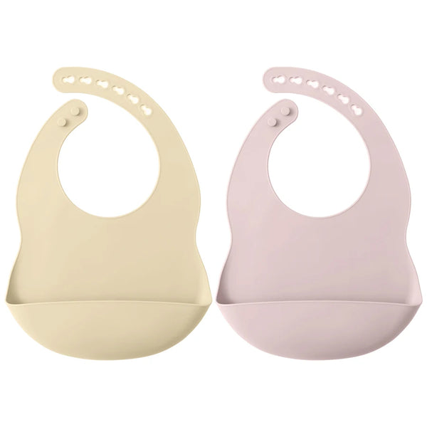 Silicone Baby Bib Set