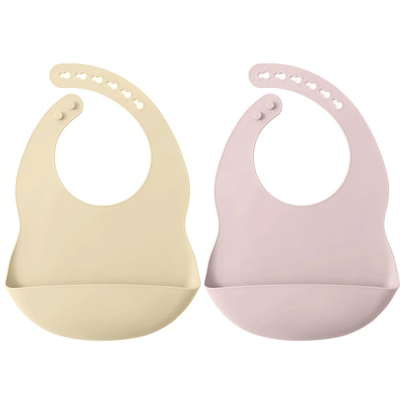 Silicone Baby Bib Set